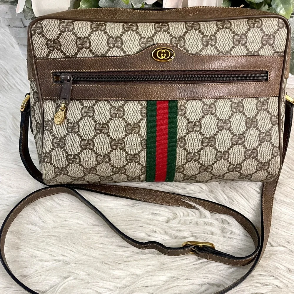 SOLD❌Authentic Gucci Monogram Ophidia bag - Picture 8 of 14